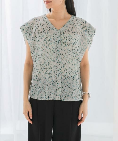 URBAN RESEARCH ROSSO / アーバンリサーチ ロッソ シャツ・ブラウス | フラワープリントブラウス | 詳細30