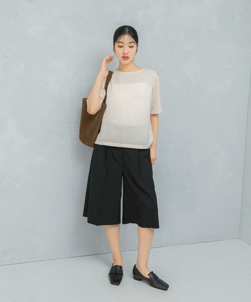 URBAN RESEARCH ROSSO / アーバンリサーチ ロッソ Tシャツ | UVカットサテンブラウス | 詳細14