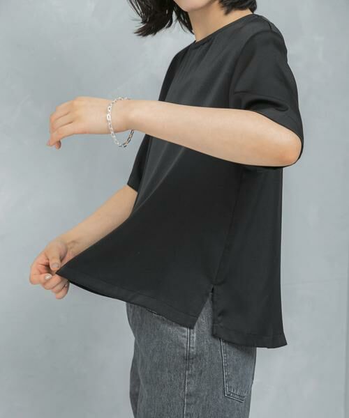 URBAN RESEARCH ROSSO / アーバンリサーチ ロッソ Tシャツ | UVカットサテンブラウス | 詳細26