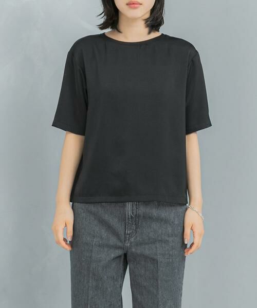 URBAN RESEARCH ROSSO / アーバンリサーチ ロッソ Tシャツ | UVカットサテンブラウス | 詳細21