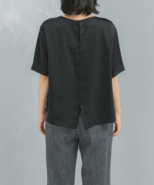 URBAN RESEARCH ROSSO / アーバンリサーチ ロッソ Tシャツ | UVカットサテンブラウス | 詳細23
