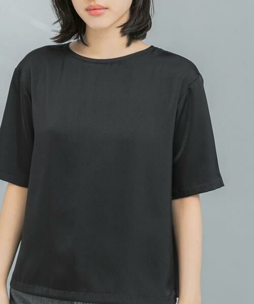 URBAN RESEARCH ROSSO / アーバンリサーチ ロッソ Tシャツ | UVカットサテンブラウス | 詳細24