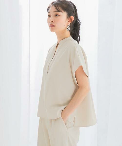 URBAN RESEARCH ROSSO / アーバンリサーチ ロッソ シャツ・ブラウス | 『WEB/一部店舗限定』『撥水』バンドカラープルオーバー | 詳細2