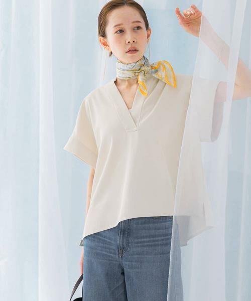 URBAN RESEARCH ROSSO / アーバンリサーチ ロッソ シャツ・ブラウス | 『WEB/一部店舗限定』『撥水』バンドカラープルオーバー | 詳細4