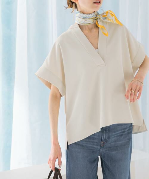 URBAN RESEARCH ROSSO / アーバンリサーチ ロッソ シャツ・ブラウス | 『WEB/一部店舗限定』『撥水』バンドカラープルオーバー | 詳細5