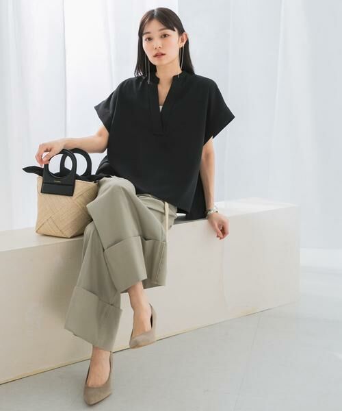 URBAN RESEARCH ROSSO / アーバンリサーチ ロッソ シャツ・ブラウス | 『WEB/一部店舗限定』『撥水』バンドカラープルオーバー | 詳細20