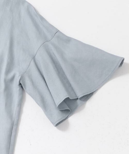 URBAN RESEARCH ROSSO / アーバンリサーチ ロッソ シャツ・ブラウス | F by ROSSO　リネンフレアスリーブブラウス | 詳細7