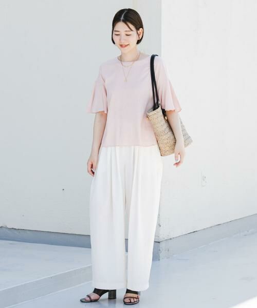 URBAN RESEARCH ROSSO / アーバンリサーチ ロッソ シャツ・ブラウス | F by ROSSO　リネンフレアスリーブブラウス | 詳細13