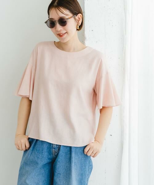 URBAN RESEARCH ROSSO / アーバンリサーチ ロッソ シャツ・ブラウス | F by ROSSO　リネンフレアスリーブブラウス | 詳細14