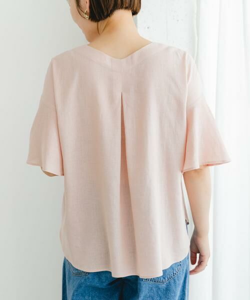 URBAN RESEARCH ROSSO / アーバンリサーチ ロッソ シャツ・ブラウス | F by ROSSO　リネンフレアスリーブブラウス | 詳細16