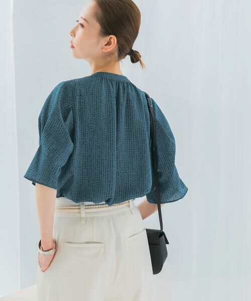 URBAN RESEARCH ROSSO / アーバンリサーチ ロッソ シャツ・ブラウス | ウォッシャブルドットブラウス | 詳細2