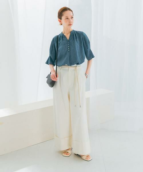 URBAN RESEARCH ROSSO / アーバンリサーチ ロッソ シャツ・ブラウス | ウォッシャブルドットブラウス | 詳細3