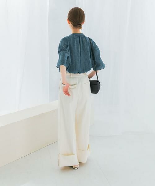 URBAN RESEARCH ROSSO / アーバンリサーチ ロッソ シャツ・ブラウス | ウォッシャブルドットブラウス | 詳細4