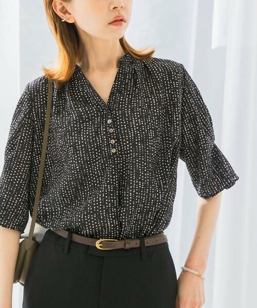 URBAN RESEARCH ROSSO / アーバンリサーチ ロッソ シャツ・ブラウス | ウォッシャブルドットブラウス | 詳細20