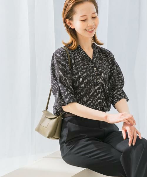 URBAN RESEARCH ROSSO / アーバンリサーチ ロッソ シャツ・ブラウス | ウォッシャブルドットブラウス | 詳細22