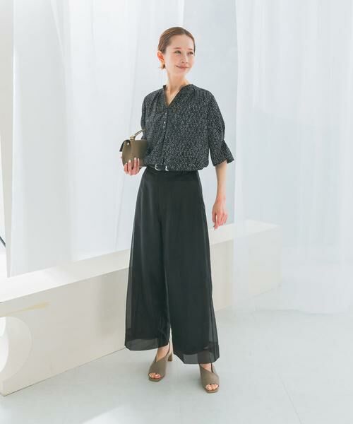 URBAN RESEARCH ROSSO / アーバンリサーチ ロッソ シャツ・ブラウス | ウォッシャブルドットブラウス | 詳細26