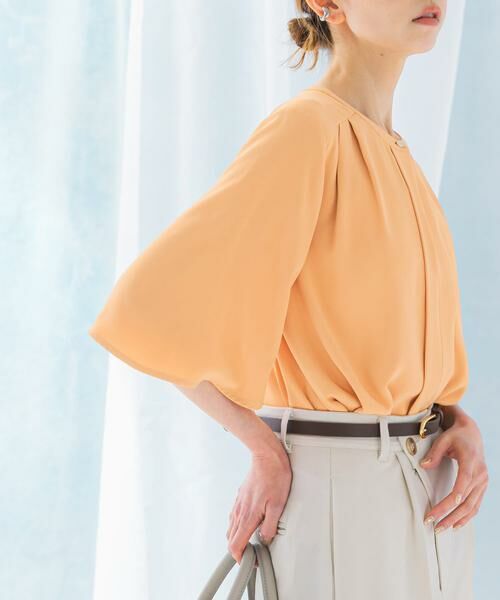 URBAN RESEARCH ROSSO / アーバンリサーチ ロッソ シャツ・ブラウス | 2WAYウォッシャブルフレアスリーブブラウス | 詳細1