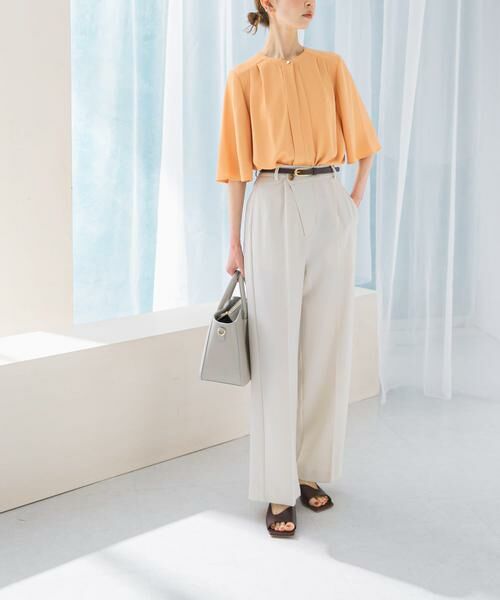 URBAN RESEARCH ROSSO / アーバンリサーチ ロッソ シャツ・ブラウス | 2WAYウォッシャブルフレアスリーブブラウス | 詳細3