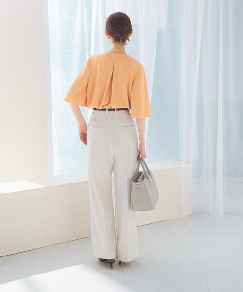 URBAN RESEARCH ROSSO / アーバンリサーチ ロッソ シャツ・ブラウス | 2WAYウォッシャブルフレアスリーブブラウス | 詳細4