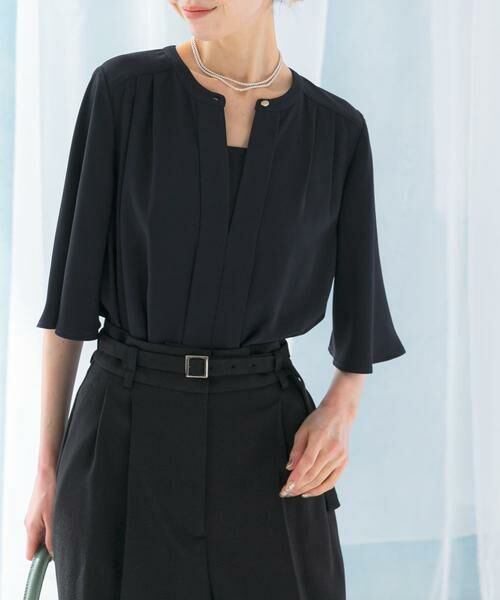 URBAN RESEARCH ROSSO / アーバンリサーチ ロッソ シャツ・ブラウス | 2WAYウォッシャブルフレアスリーブブラウス | 詳細7