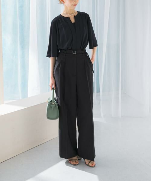 URBAN RESEARCH ROSSO / アーバンリサーチ ロッソ シャツ・ブラウス | 2WAYウォッシャブルフレアスリーブブラウス | 詳細10