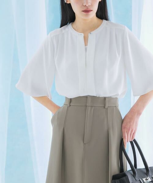 URBAN RESEARCH ROSSO / アーバンリサーチ ロッソ シャツ・ブラウス | 2WAYウォッシャブルフレアスリーブブラウス | 詳細27