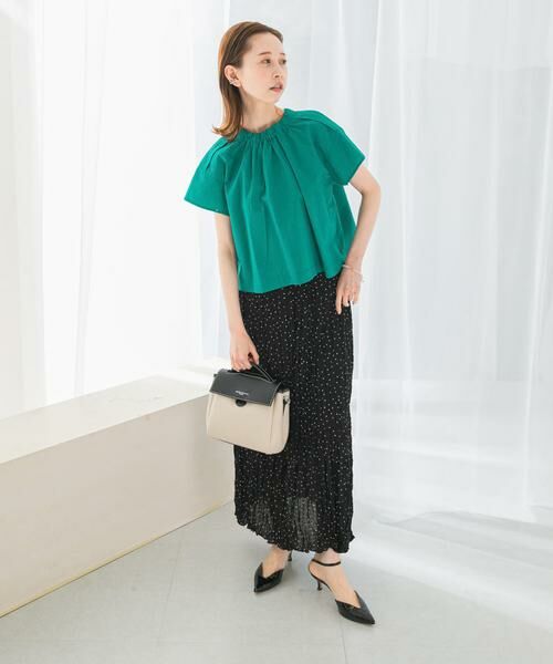 URBAN RESEARCH ROSSO / アーバンリサーチ ロッソ シャツ・ブラウス | シアサッカーショートギャザーブラウス | 詳細7