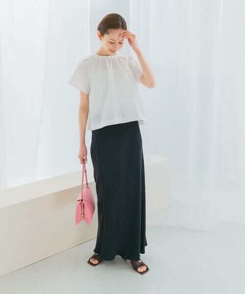 URBAN RESEARCH ROSSO / アーバンリサーチ ロッソ シャツ・ブラウス | シアサッカーショートギャザーブラウス | 詳細19