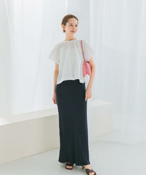 URBAN RESEARCH ROSSO / アーバンリサーチ ロッソ シャツ・ブラウス | シアサッカーショートギャザーブラウス | 詳細20