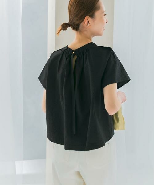 URBAN RESEARCH ROSSO / アーバンリサーチ ロッソ シャツ・ブラウス | シアサッカーショートギャザーブラウス | 詳細25