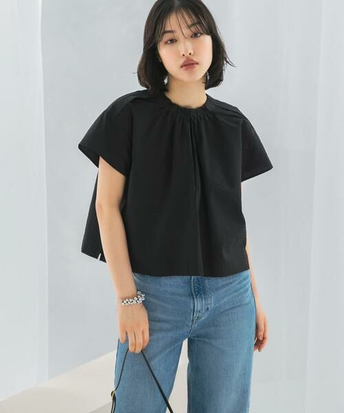 URBAN RESEARCH ROSSO / アーバンリサーチ ロッソ シャツ・ブラウス | シアサッカーショートギャザーブラウス | 詳細29