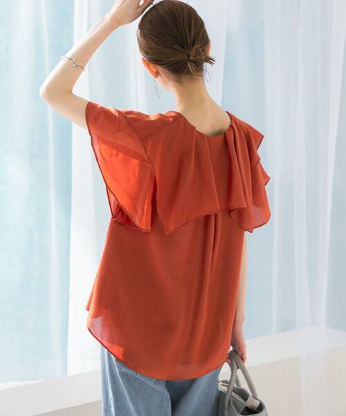 URBAN RESEARCH ROSSO / アーバンリサーチ ロッソ シャツ・ブラウス | イージーケアフリルブラウス | 詳細2