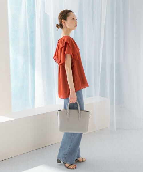 URBAN RESEARCH ROSSO / アーバンリサーチ ロッソ シャツ・ブラウス | イージーケアフリルブラウス | 詳細3