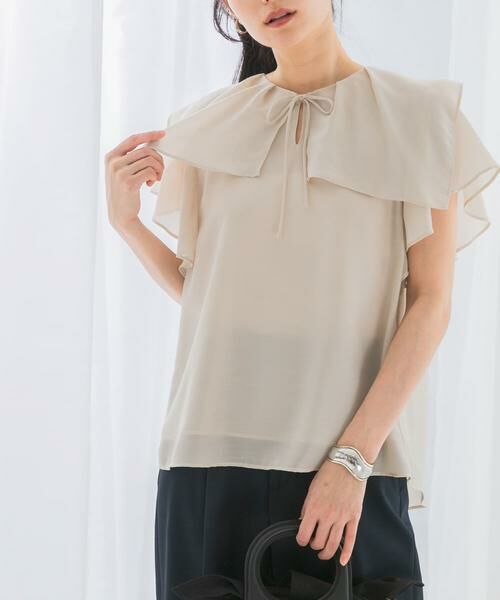 URBAN RESEARCH ROSSO / アーバンリサーチ ロッソ シャツ・ブラウス | イージーケアフリルブラウス | 詳細10