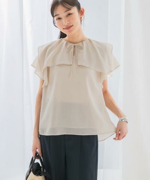 URBAN RESEARCH ROSSO / アーバンリサーチ ロッソ シャツ・ブラウス | イージーケアフリルブラウス | 詳細11