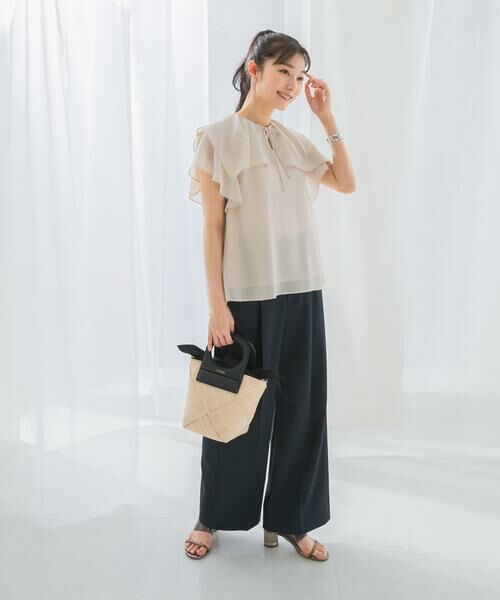 URBAN RESEARCH ROSSO / アーバンリサーチ ロッソ シャツ・ブラウス | イージーケアフリルブラウス | 詳細13