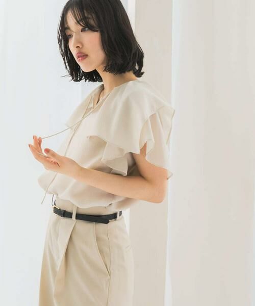 URBAN RESEARCH ROSSO / アーバンリサーチ ロッソ シャツ・ブラウス | イージーケアフリルブラウス | 詳細14