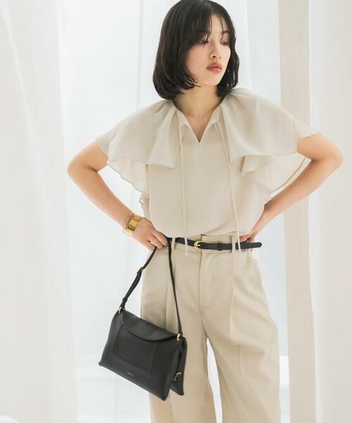 URBAN RESEARCH ROSSO / アーバンリサーチ ロッソ シャツ・ブラウス | イージーケアフリルブラウス | 詳細15