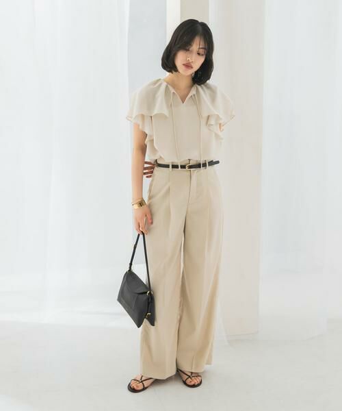 URBAN RESEARCH ROSSO / アーバンリサーチ ロッソ シャツ・ブラウス | イージーケアフリルブラウス | 詳細16