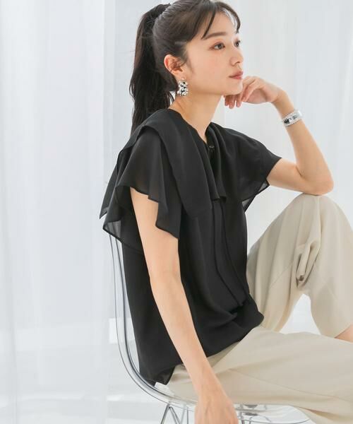 URBAN RESEARCH ROSSO / アーバンリサーチ ロッソ シャツ・ブラウス | イージーケアフリルブラウス | 詳細19