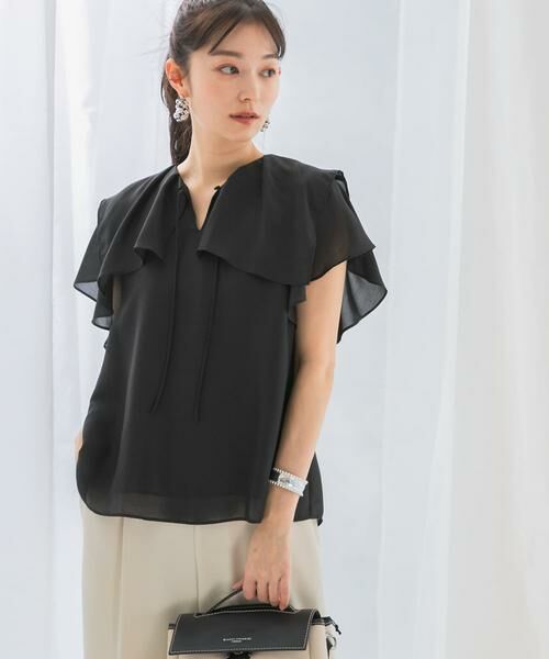 URBAN RESEARCH ROSSO / アーバンリサーチ ロッソ シャツ・ブラウス | イージーケアフリルブラウス | 詳細20