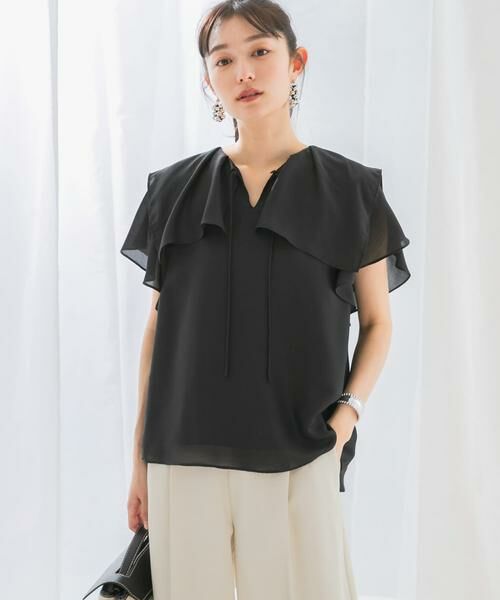 URBAN RESEARCH ROSSO / アーバンリサーチ ロッソ シャツ・ブラウス | イージーケアフリルブラウス | 詳細21