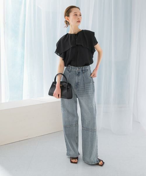 URBAN RESEARCH ROSSO / アーバンリサーチ ロッソ シャツ・ブラウス | イージーケアフリルブラウス | 詳細25