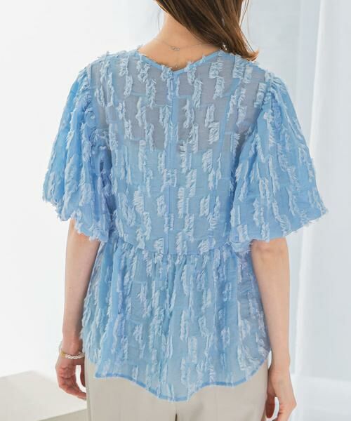 URBAN RESEARCH ROSSO / アーバンリサーチ ロッソ シャツ・ブラウス | ジャガードバルーンスリーブブラウス | 詳細10