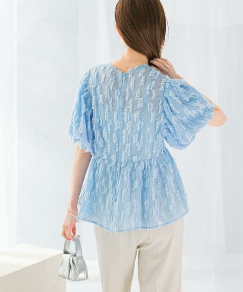 URBAN RESEARCH ROSSO / アーバンリサーチ ロッソ シャツ・ブラウス | ジャガードバルーンスリーブブラウス | 詳細2