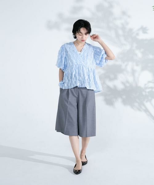 URBAN RESEARCH ROSSO / アーバンリサーチ ロッソ シャツ・ブラウス | ジャガードバルーンスリーブブラウス | 詳細6