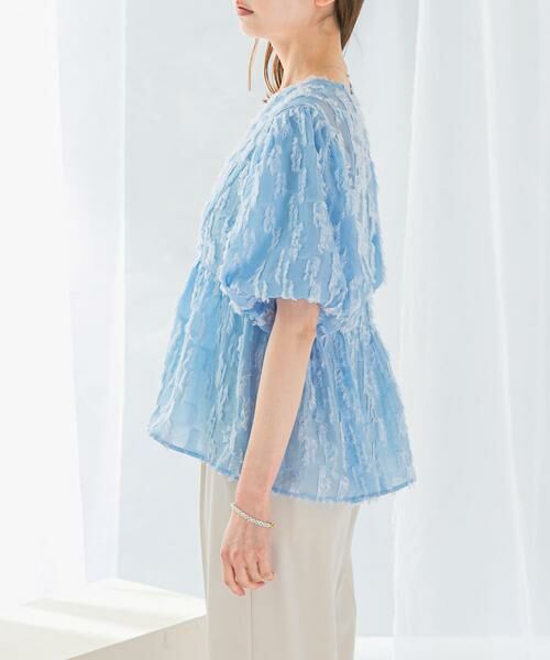 URBAN RESEARCH ROSSO / アーバンリサーチ ロッソ シャツ・ブラウス | ジャガードバルーンスリーブブラウス | 詳細9