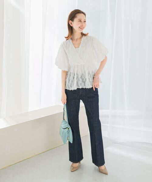 URBAN RESEARCH ROSSO / アーバンリサーチ ロッソ シャツ・ブラウス | ジャガードバルーンスリーブブラウス | 詳細23