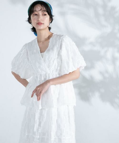 URBAN RESEARCH ROSSO / アーバンリサーチ ロッソ シャツ・ブラウス | ジャガードバルーンスリーブブラウス | 詳細25