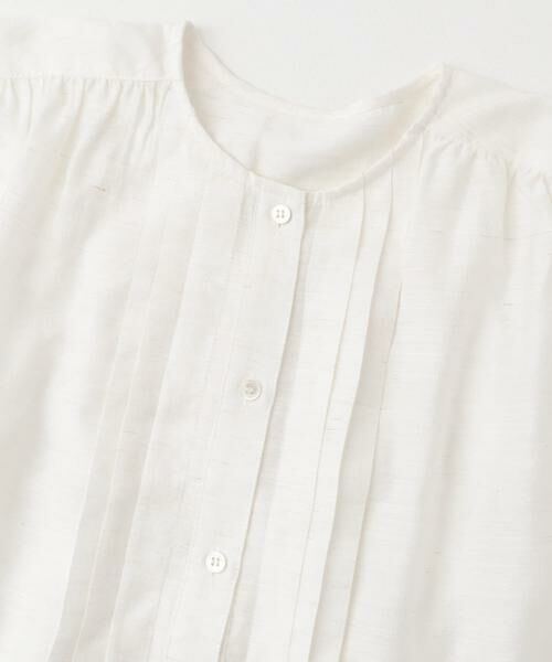 URBAN RESEARCH ROSSO / アーバンリサーチ ロッソ シャツ・ブラウス | リネン混プリーツブラウス | 詳細21